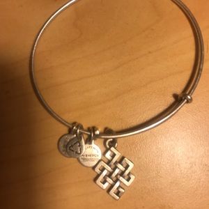 Alex and ani infinity loop bracelet